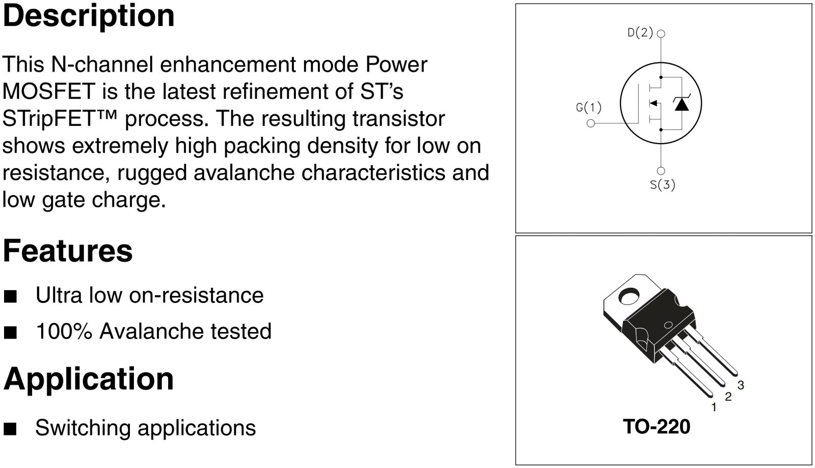 טרנזיסטורים N MOSFET TO-247